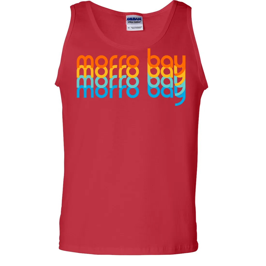 Morro Bay Stacked Asst Colors Tank Top