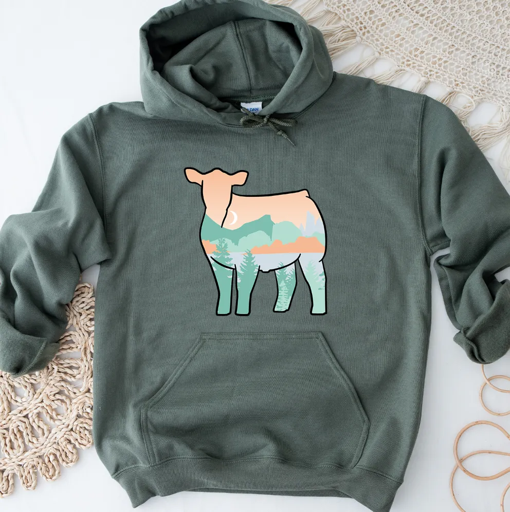 Mountain Steer Hoodie (S-3XL) Unisex - Multiple Colors!