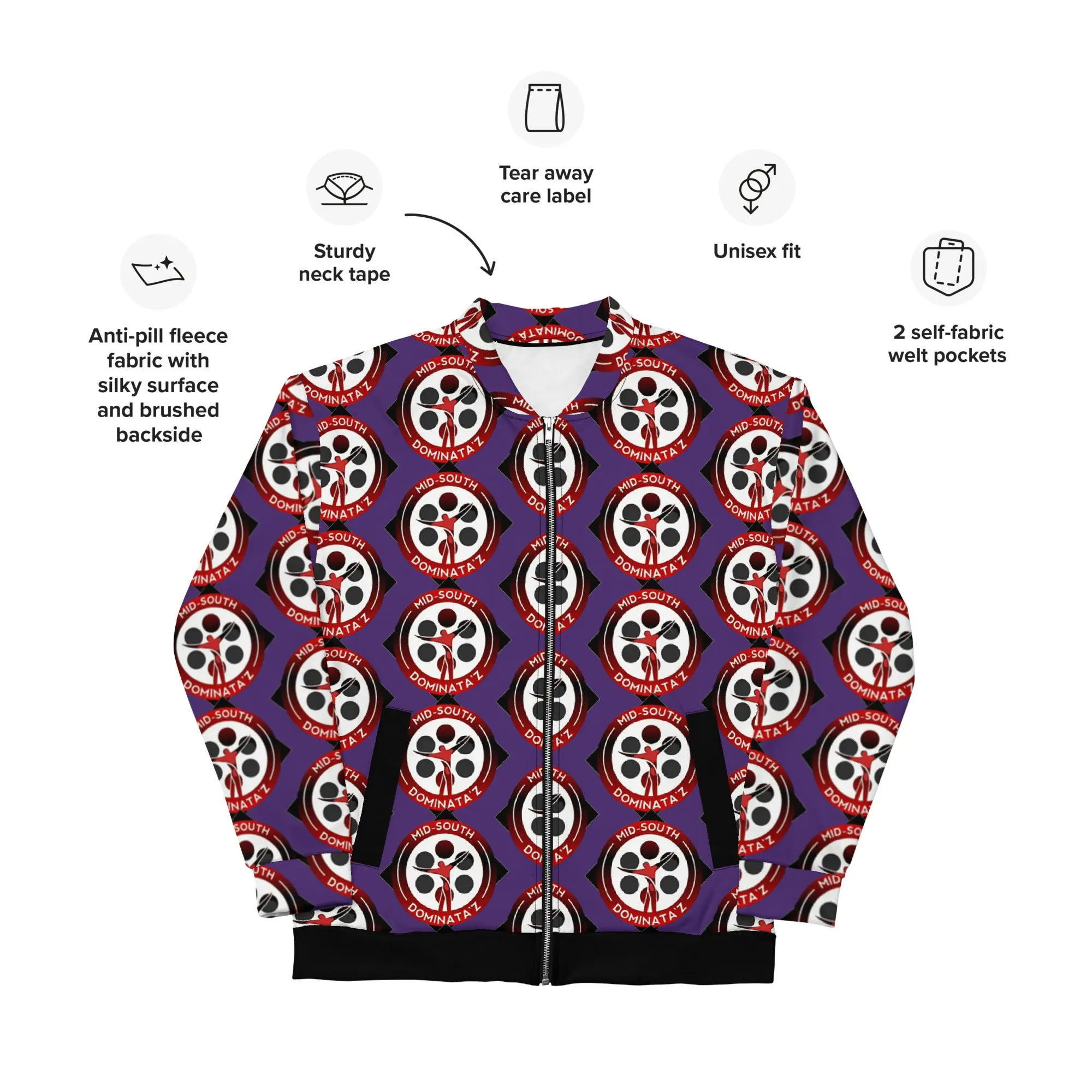 MSD Collection Bomber Jacket (Purple)