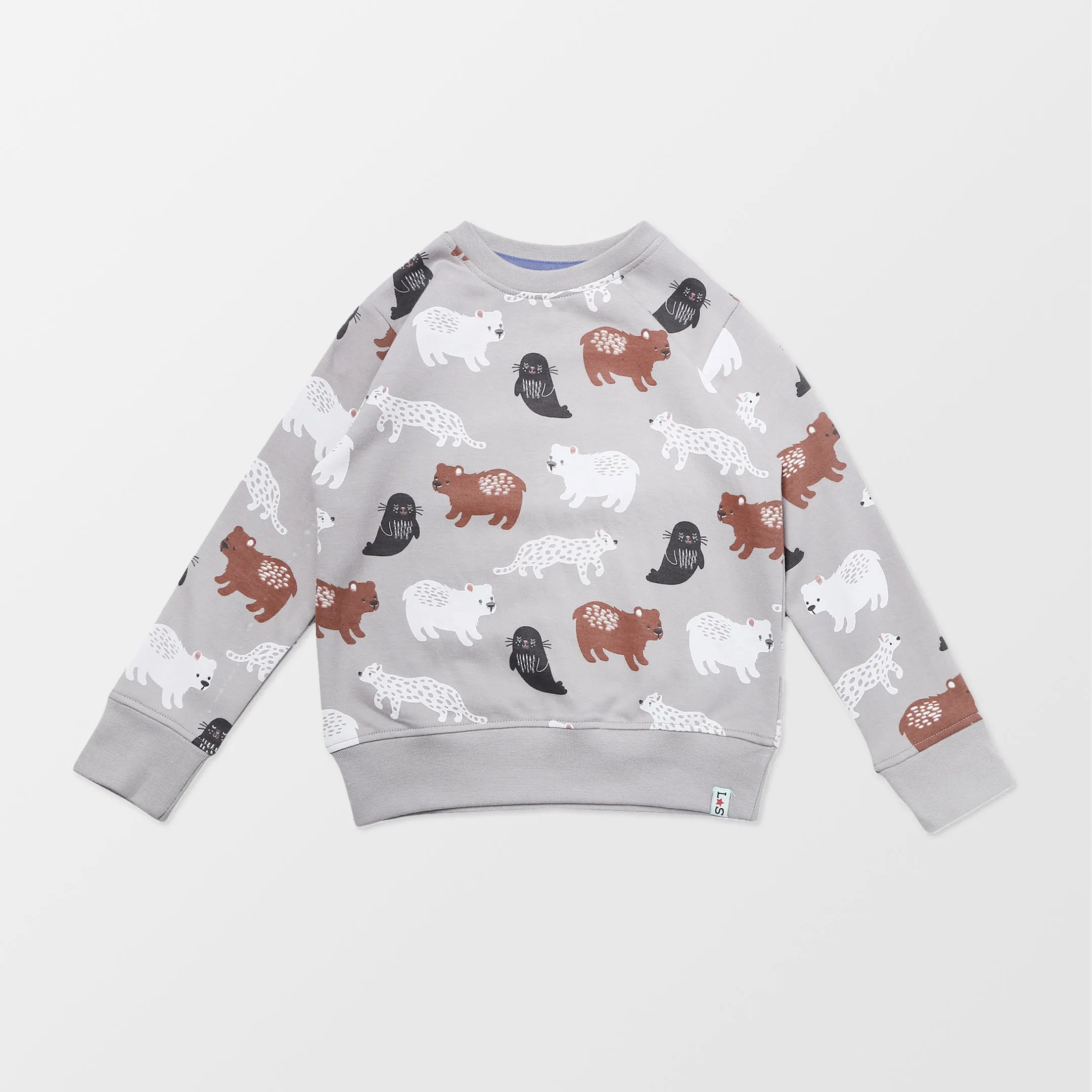 Multicoloured Animal Print Sweatshirt
