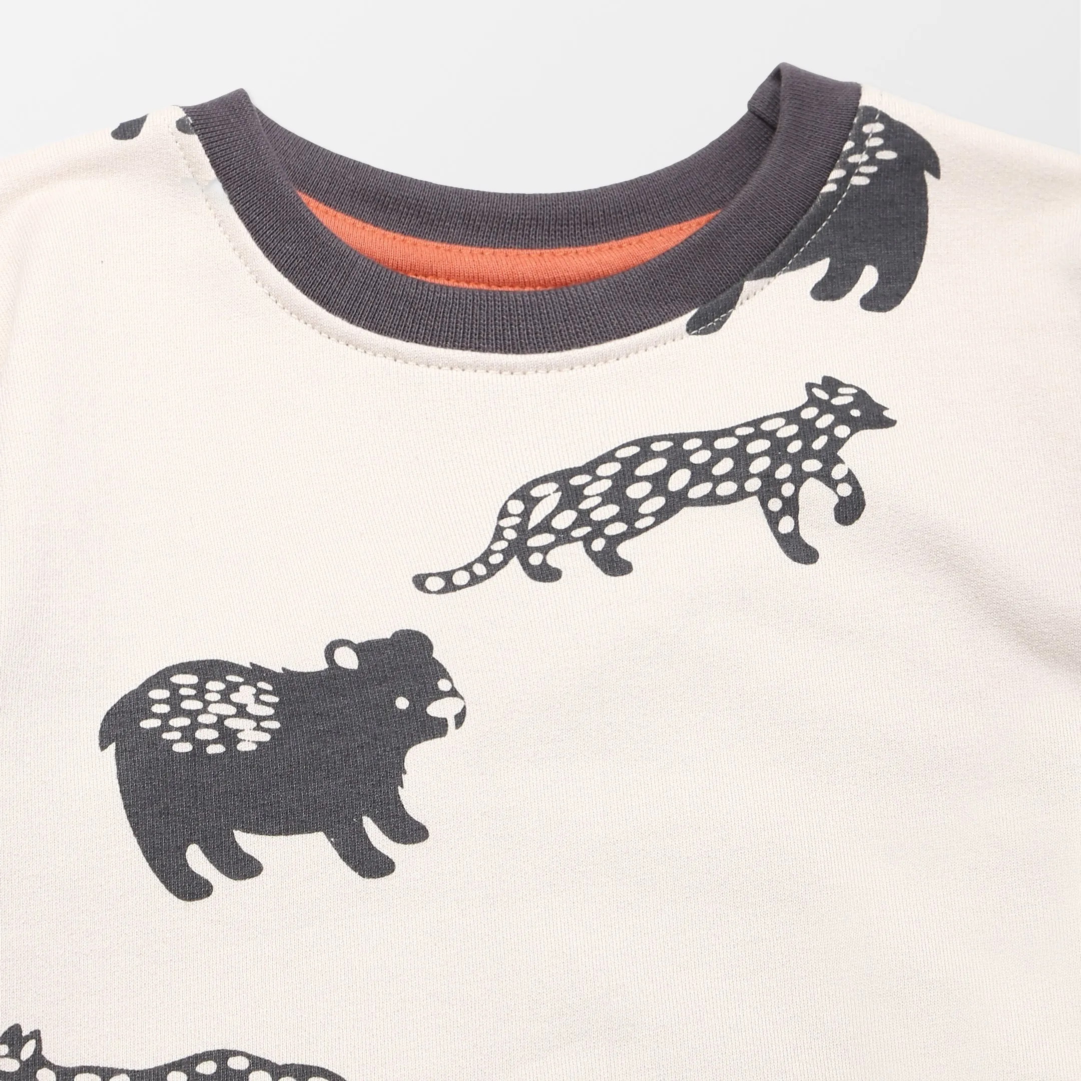 Multicoloured Animal Print Sweatshirt