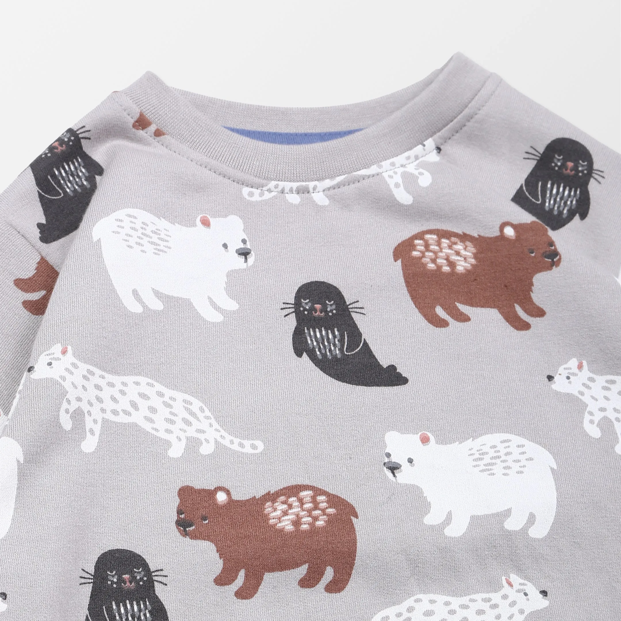 Multicoloured Animal Print Sweatshirt
