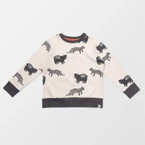 Multicoloured Animal Print Sweatshirt