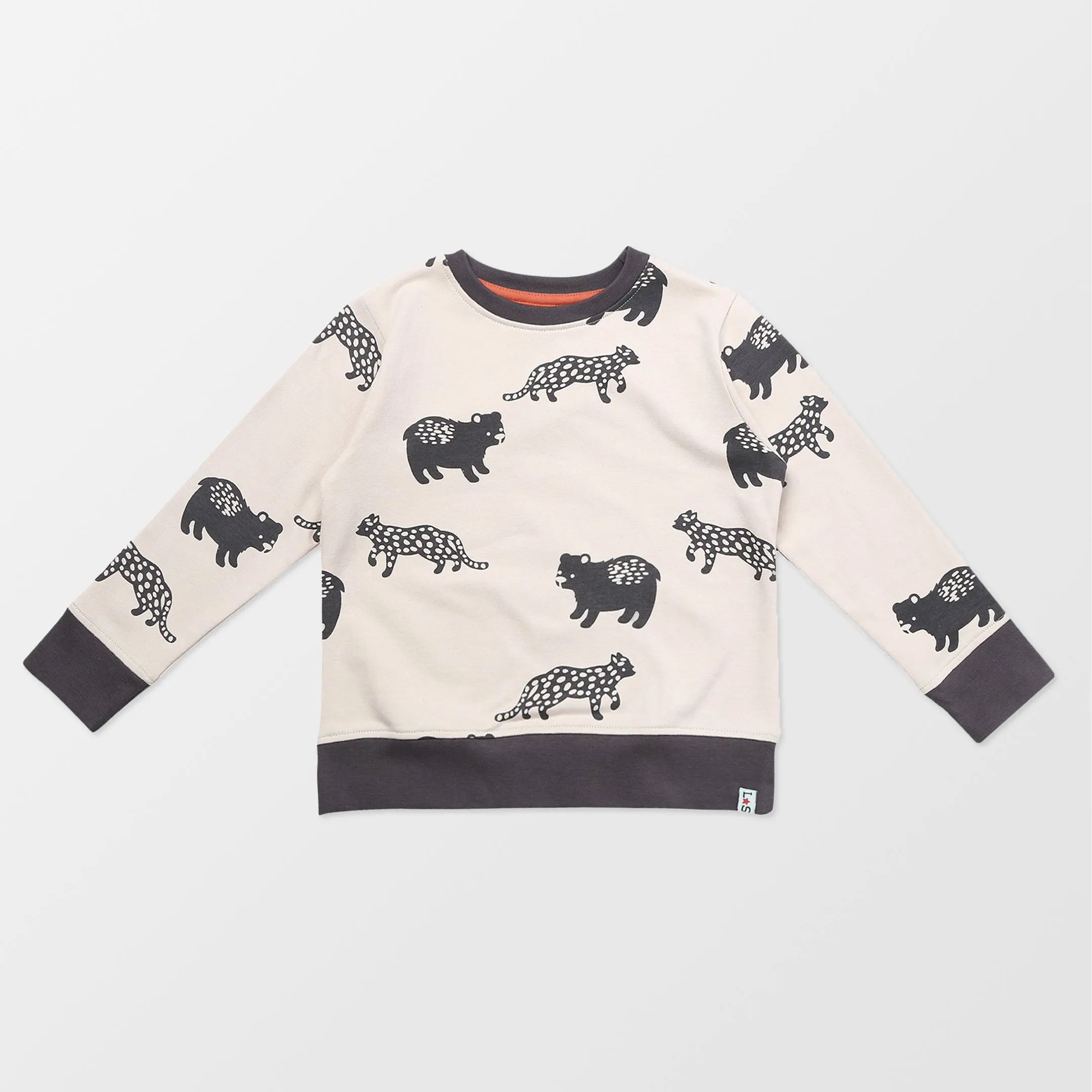 Multicoloured Animal Print Sweatshirt