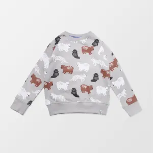 Multicoloured Animal Print Sweatshirt