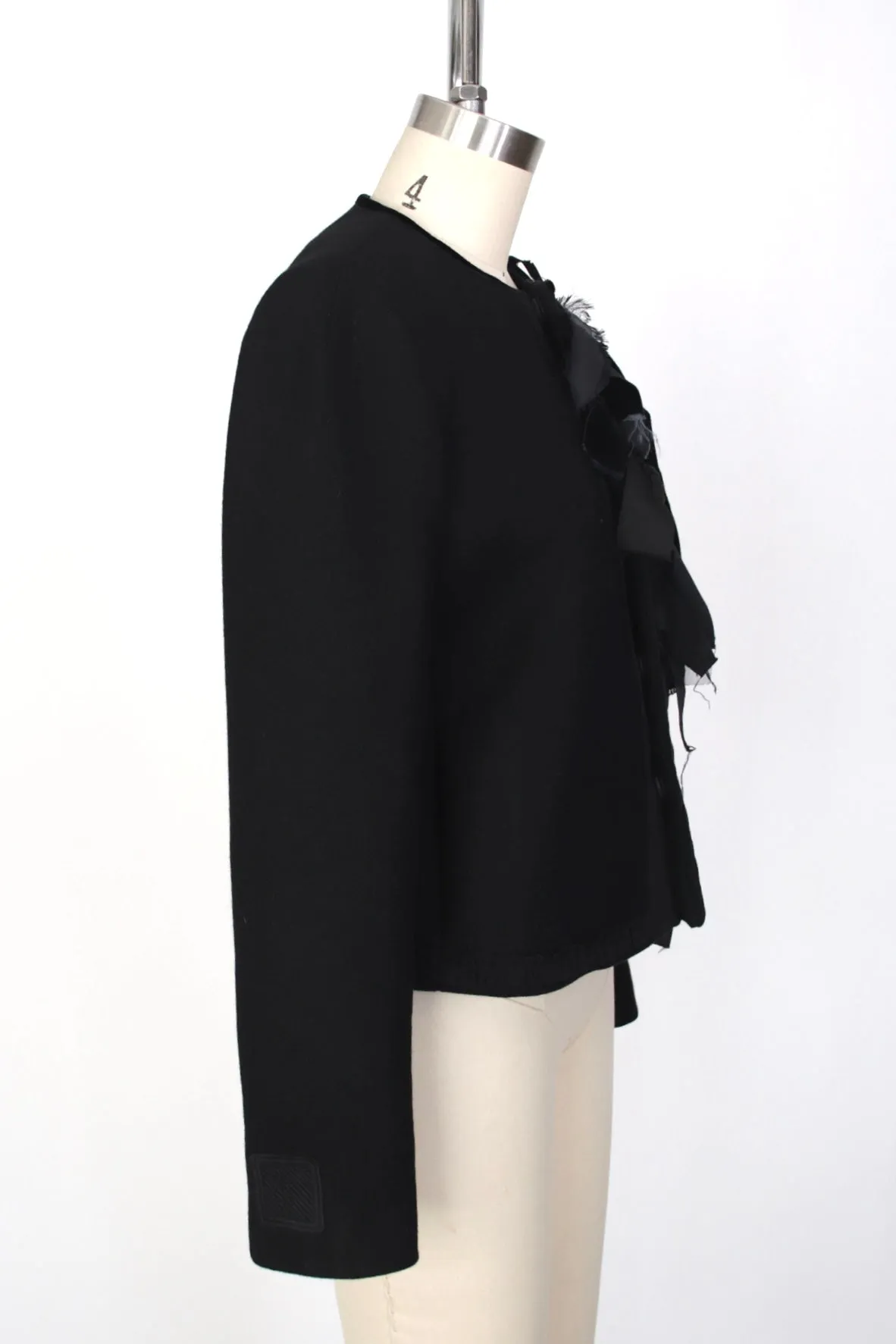 N°21 Wool Ribbon Trim Jacket