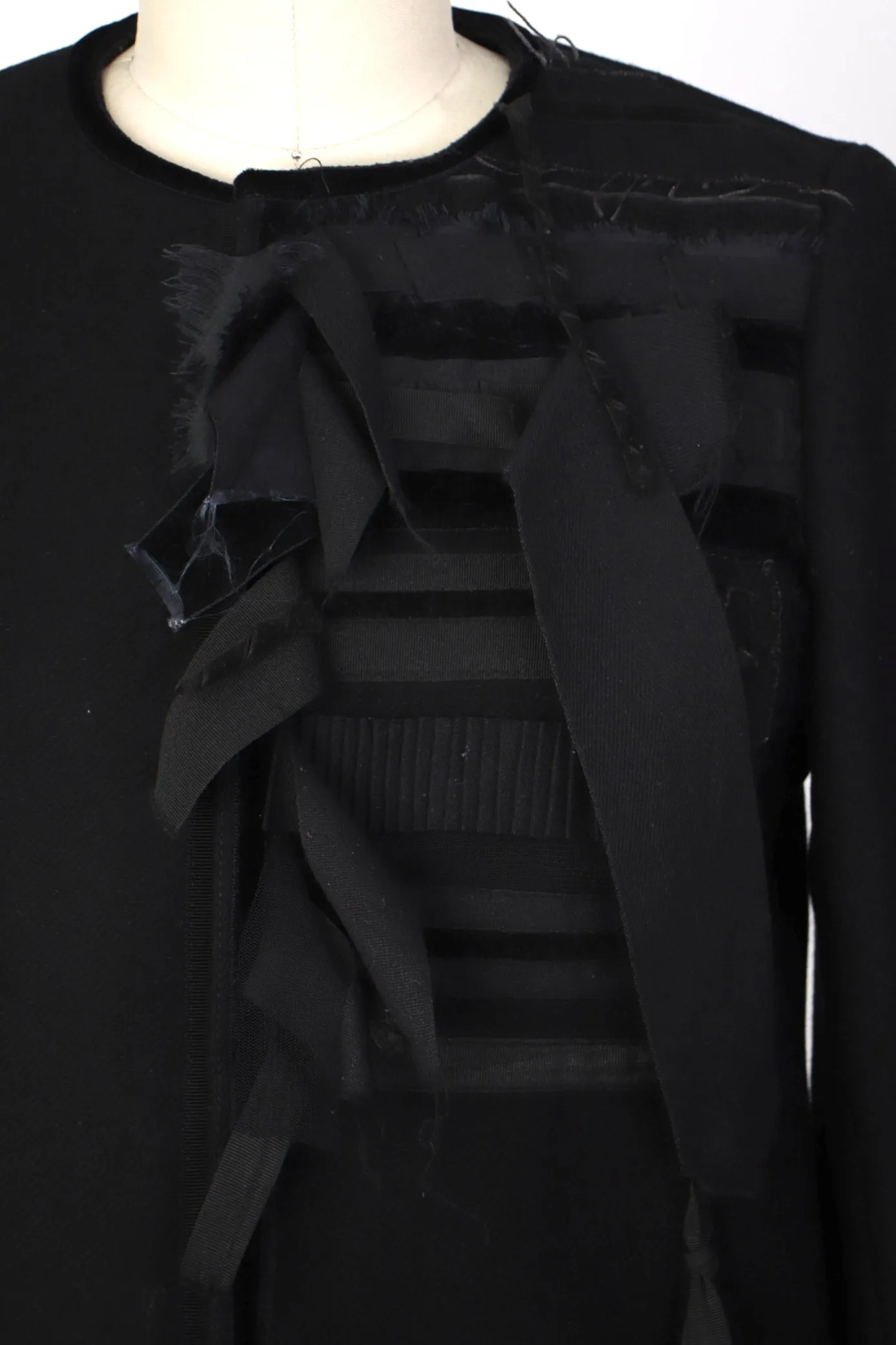 N°21 Wool Ribbon Trim Jacket
