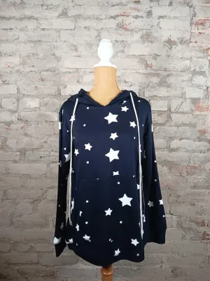 Navy Star Hoodie