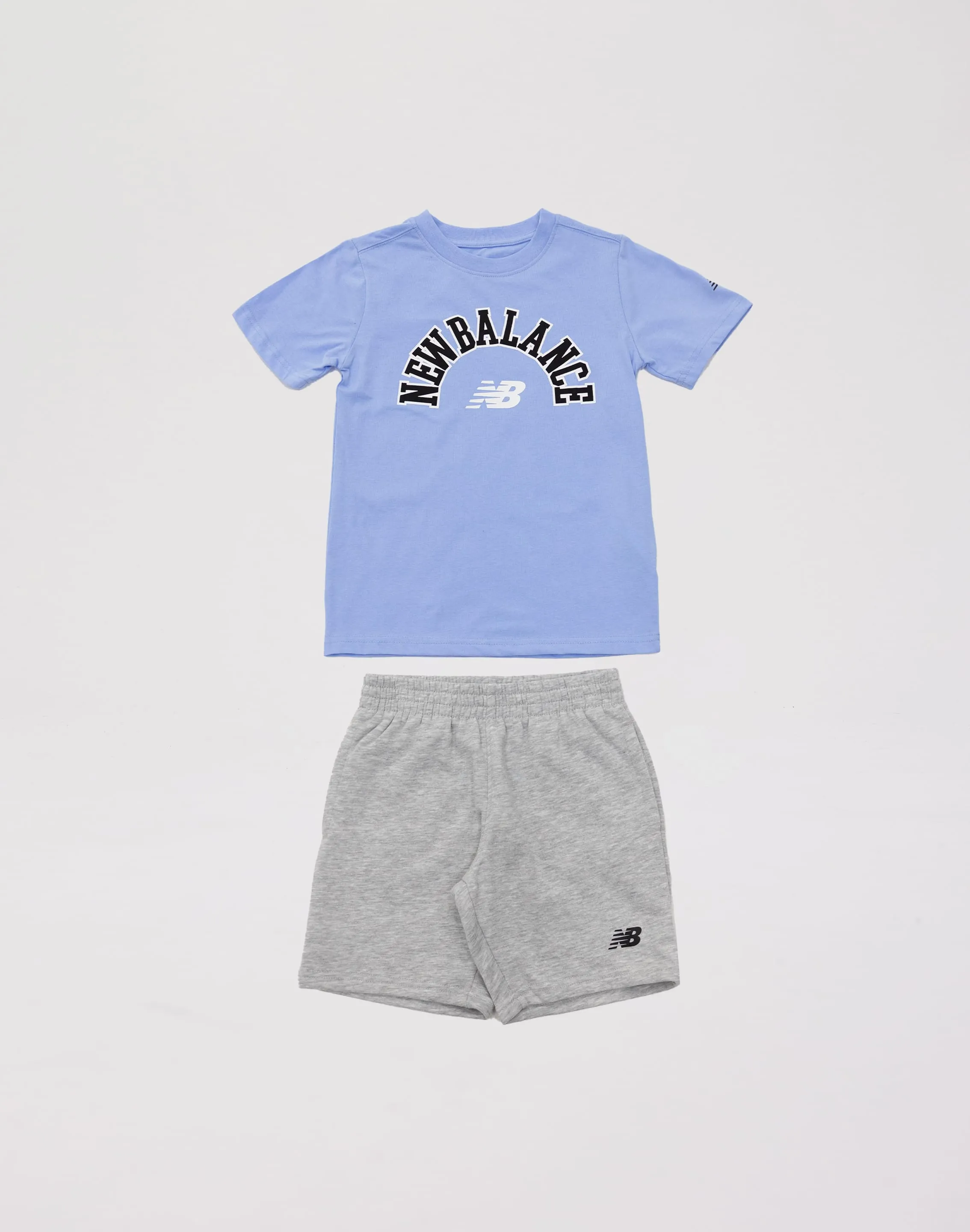 New Balance Fleece Shorts Set Grade-School