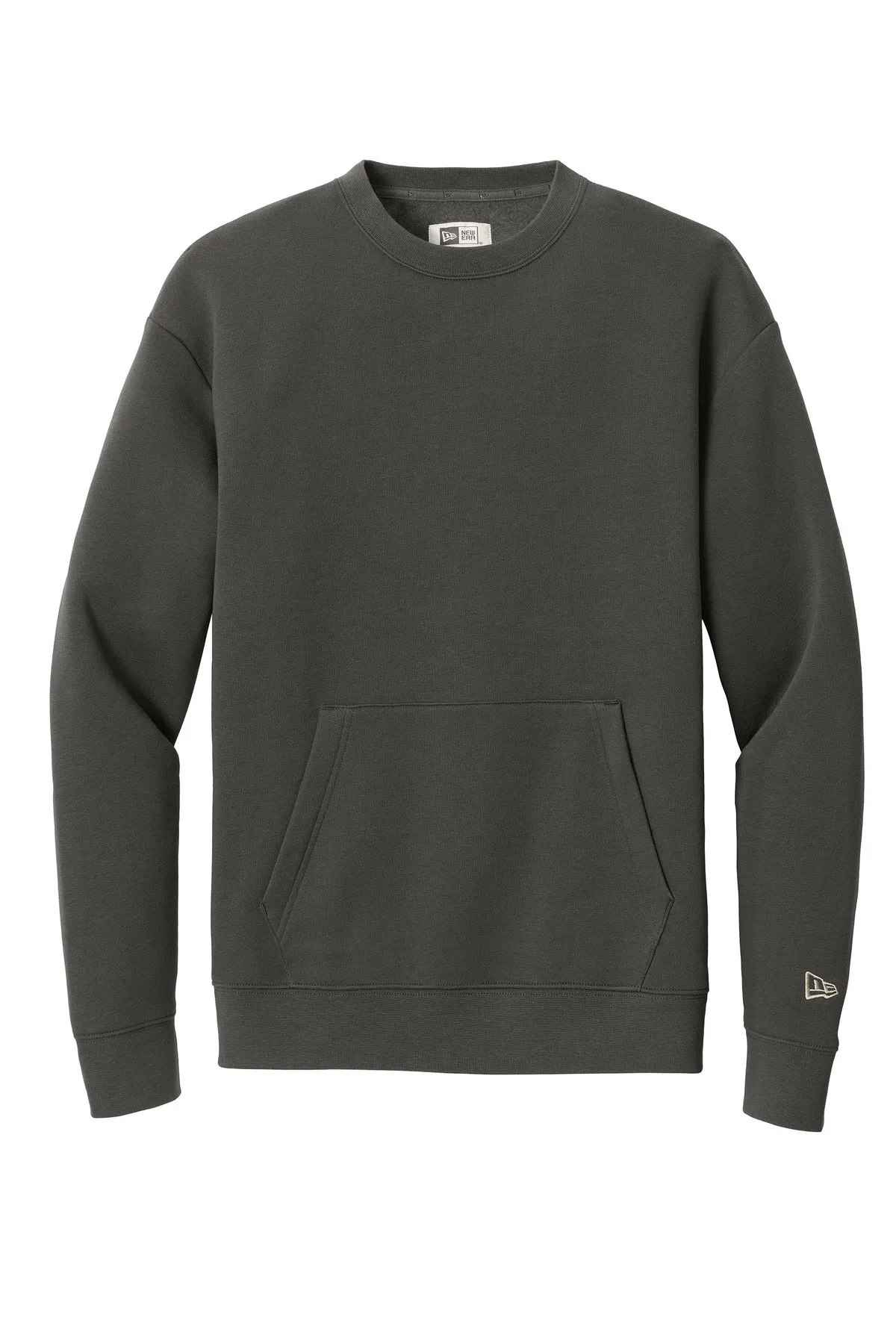 New Era Heritage Fleece Pocket Crew NEA527 Graphite