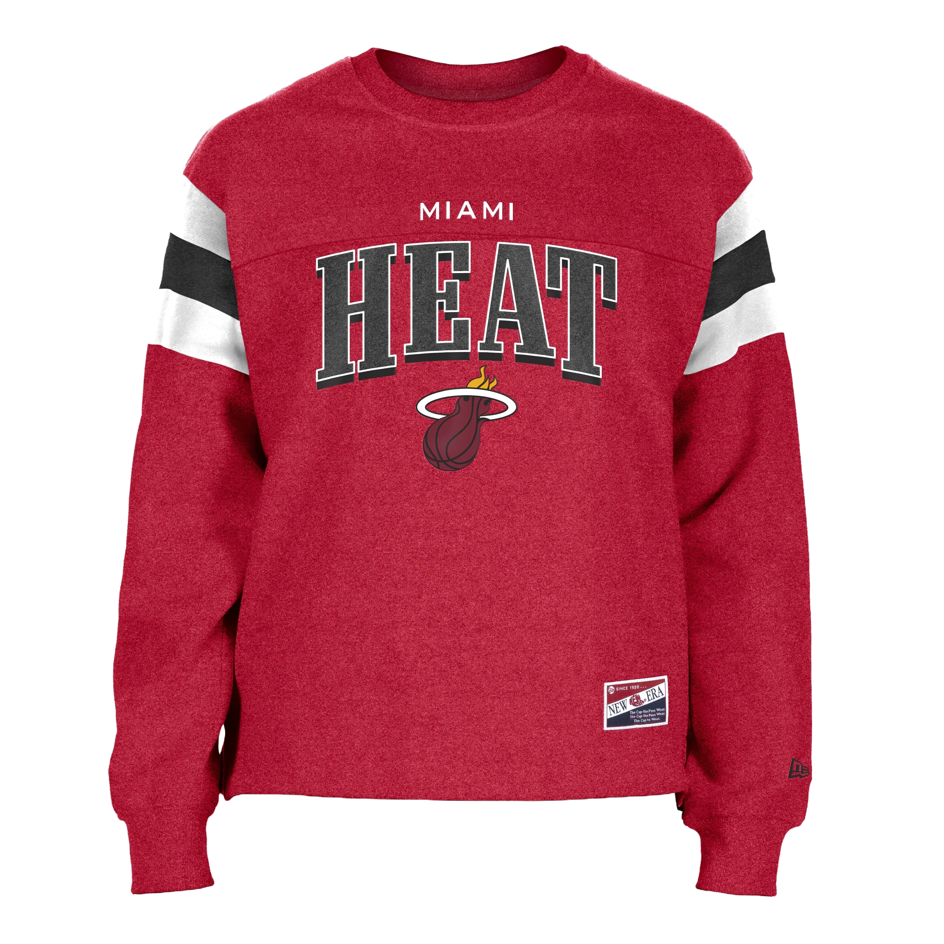 New Era Miami HEAT Red Women's Crewneck