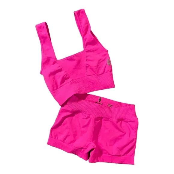 NEW Free People Movement Good Karma Bra &amp; Shorts [Set]