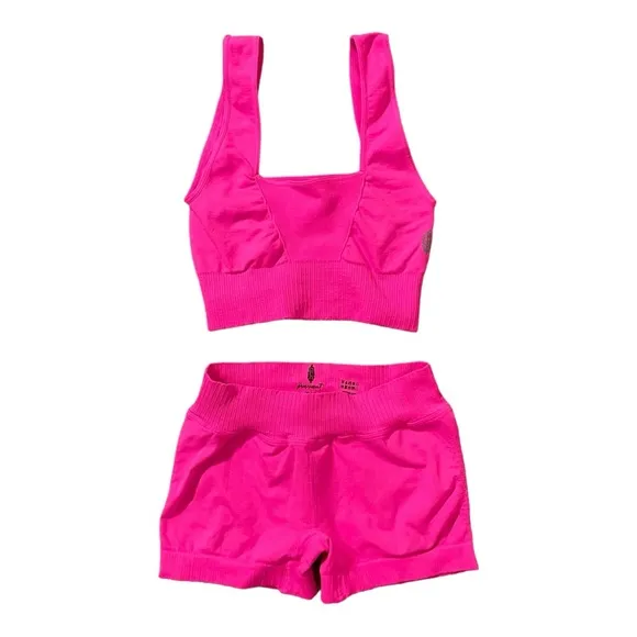 NEW Free People Movement Good Karma Bra &amp; Shorts [Set]