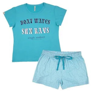 NEW SIMPLY SOUTHERN pajama loungeset in scroll