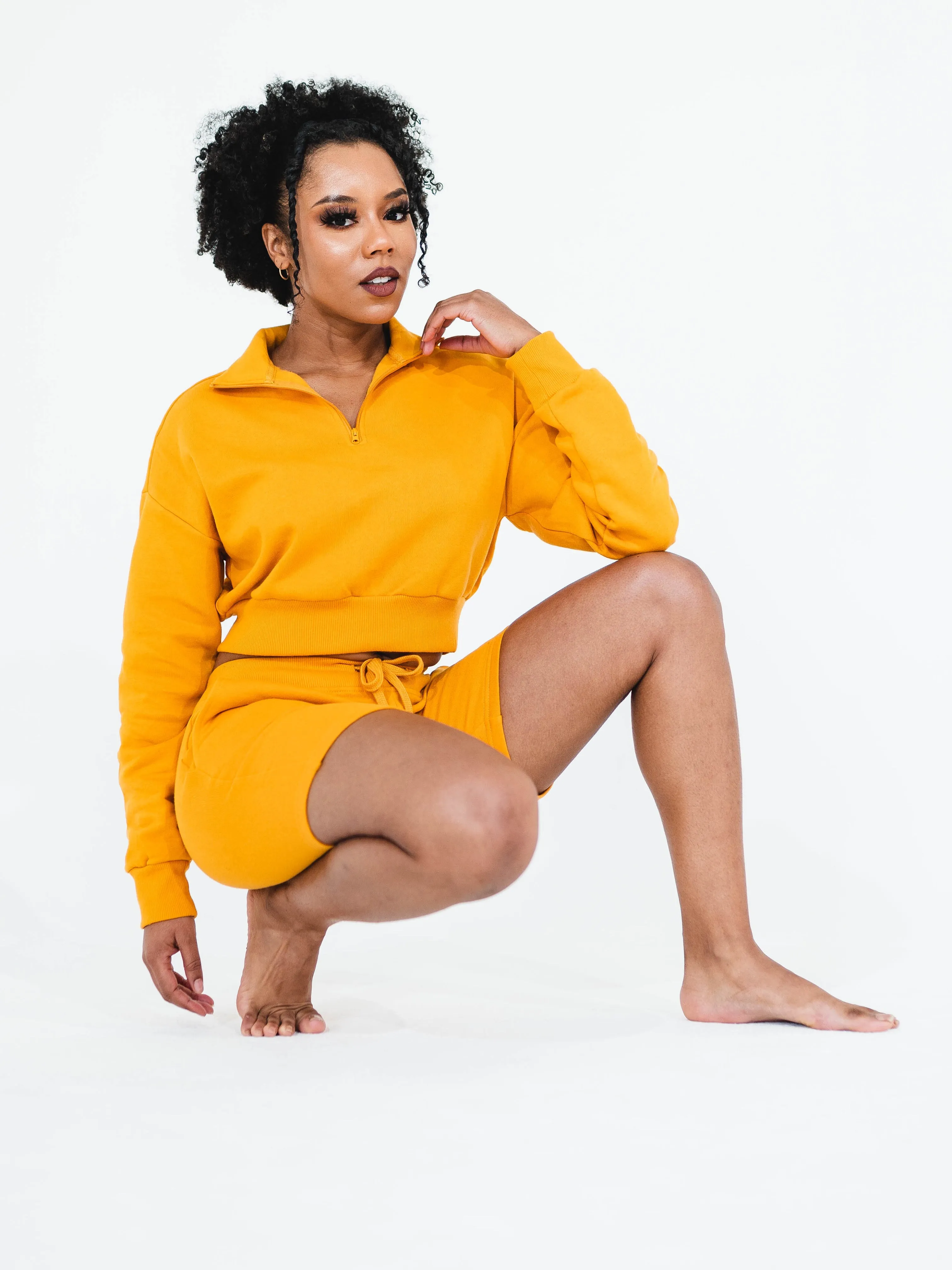Nights In September Set - Mustard