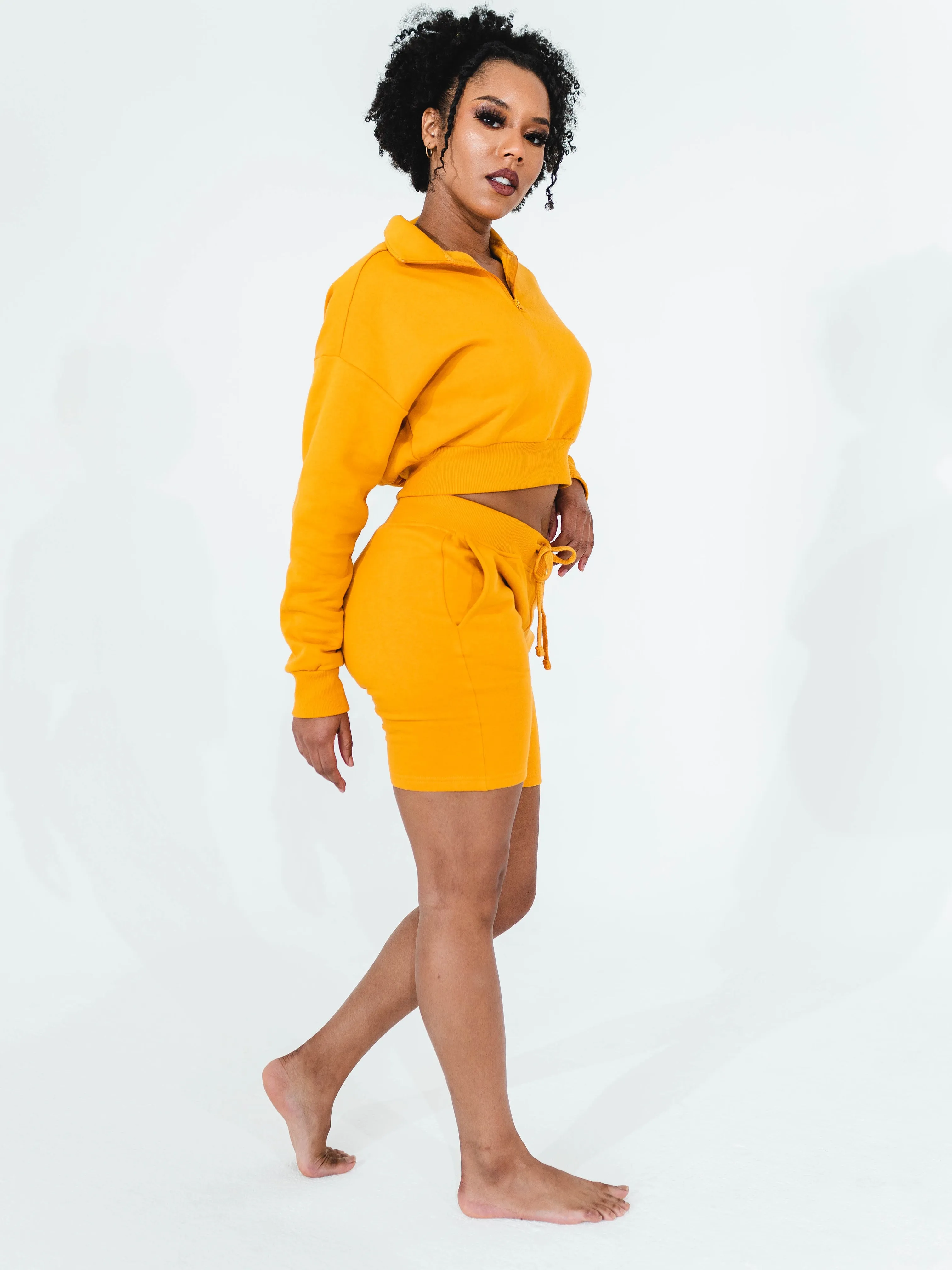Nights In September Set - Mustard