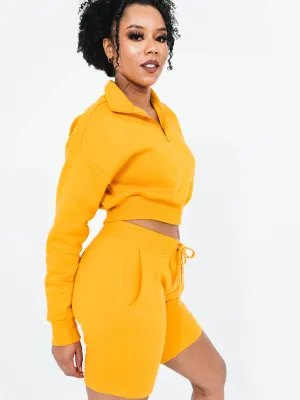 Nights In September Set - Mustard
