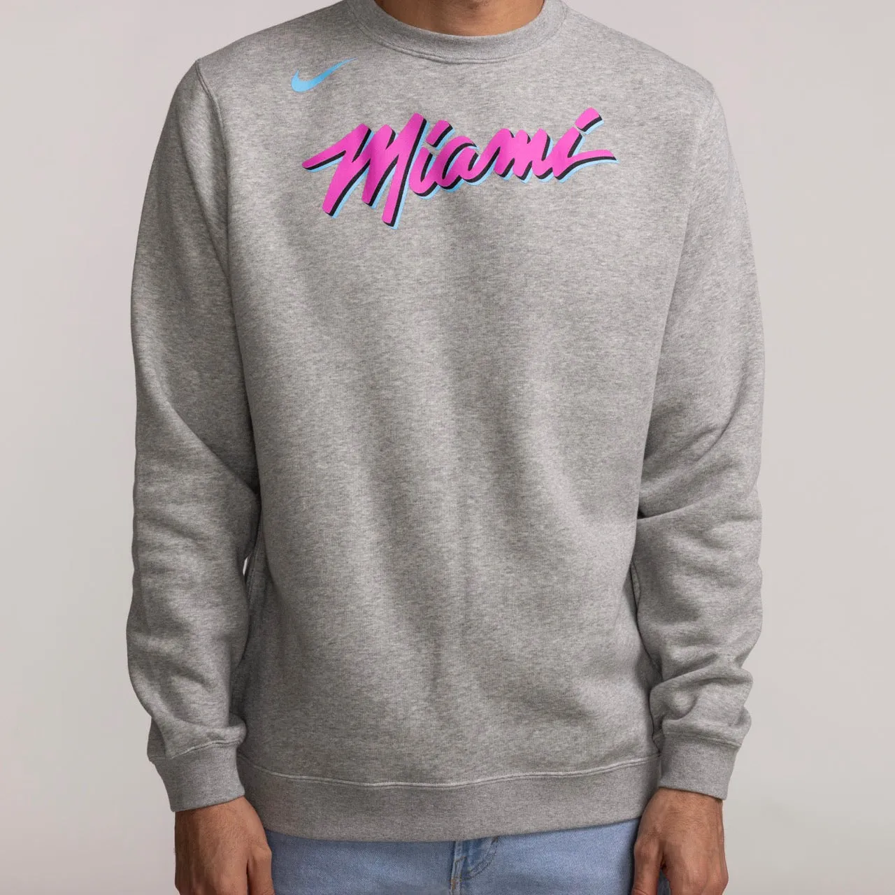 Nike Miami HEAT Original Vice Fleece Crewneck