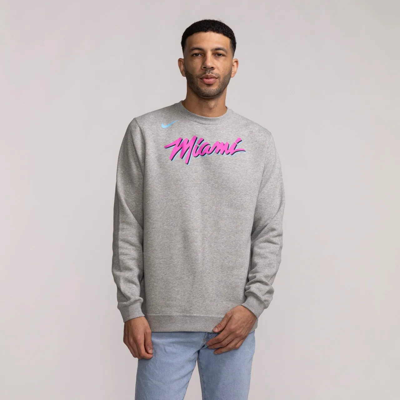 Nike Miami HEAT Original Vice Fleece Crewneck