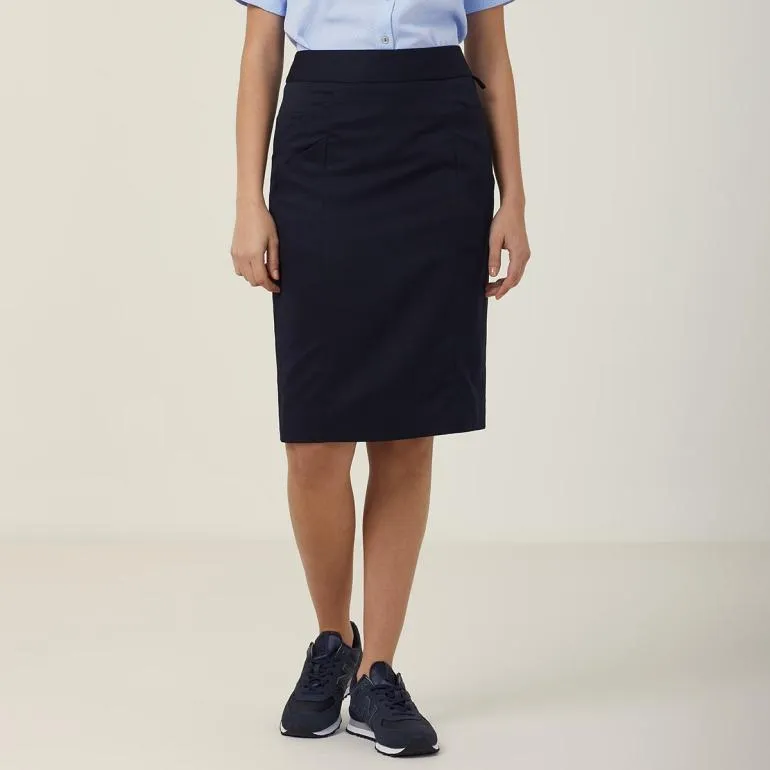 NNT Uniforms Poly Viscose Gaberdine Health Tech Skirt (CAT2MH)