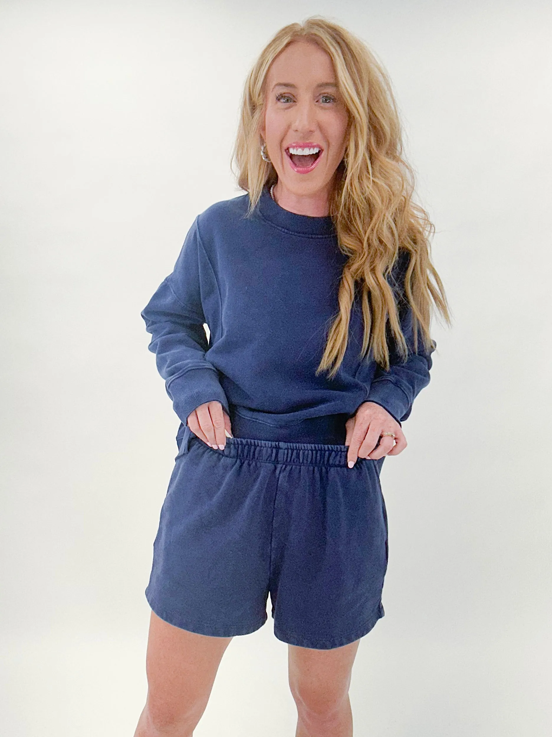 Noa's Navy Shorts