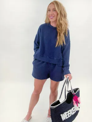 Noa's Navy Shorts