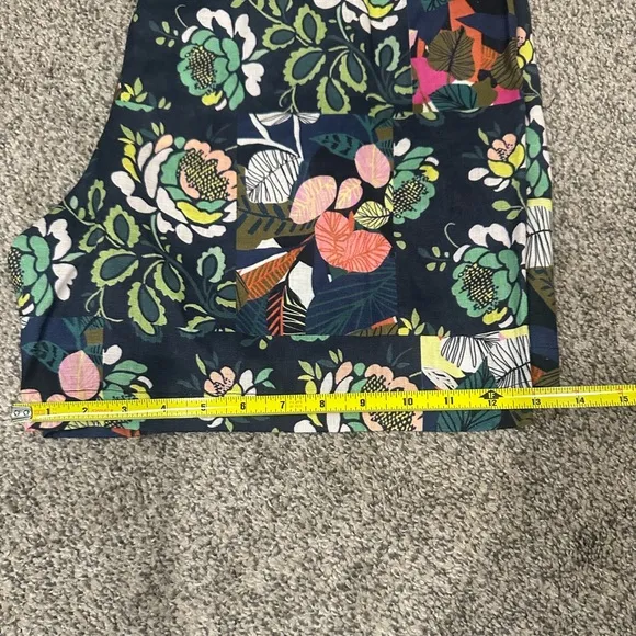 NWT Johnny Was Shorts Women's 100% Linen Patricia Easy Boho Floral Belted SZ XL
