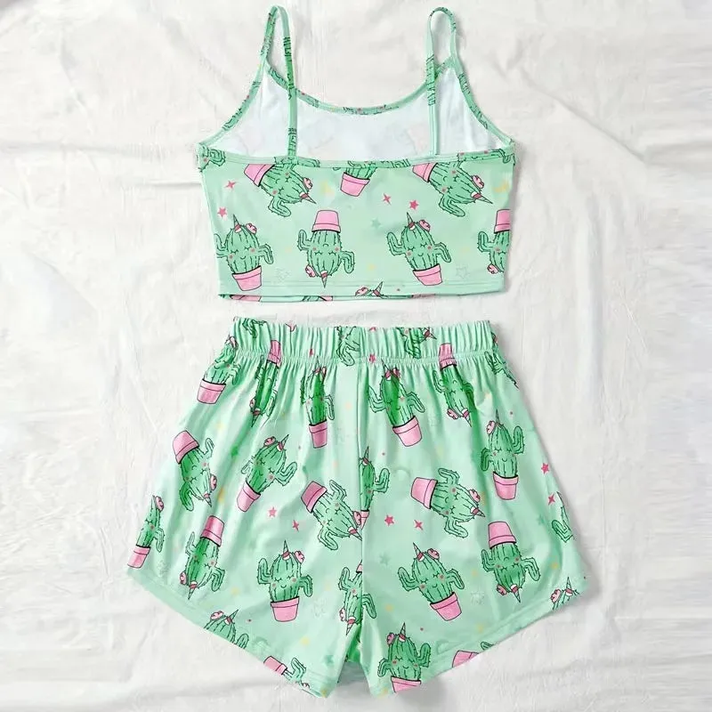 Obsidian Phoenix Women's 2-Piece Pajama Set