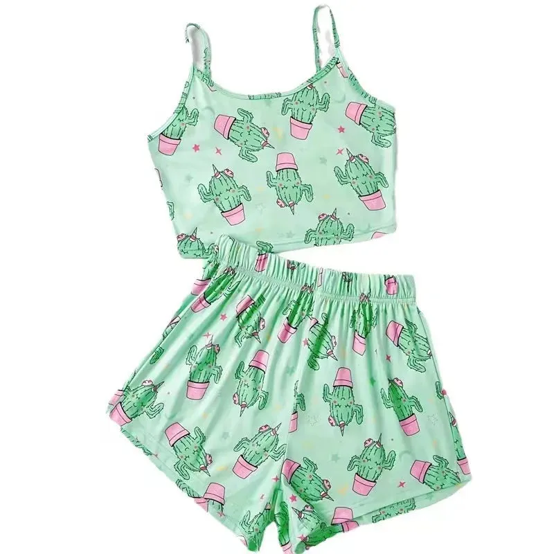 Obsidian Phoenix Women's 2-Piece Pajama Set