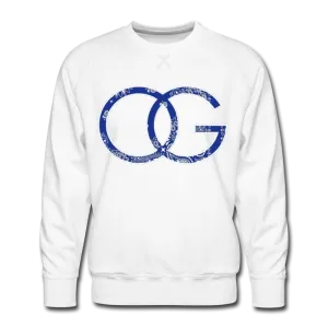 OG Crip Blue Bandana Premium Men's Sweatshirt