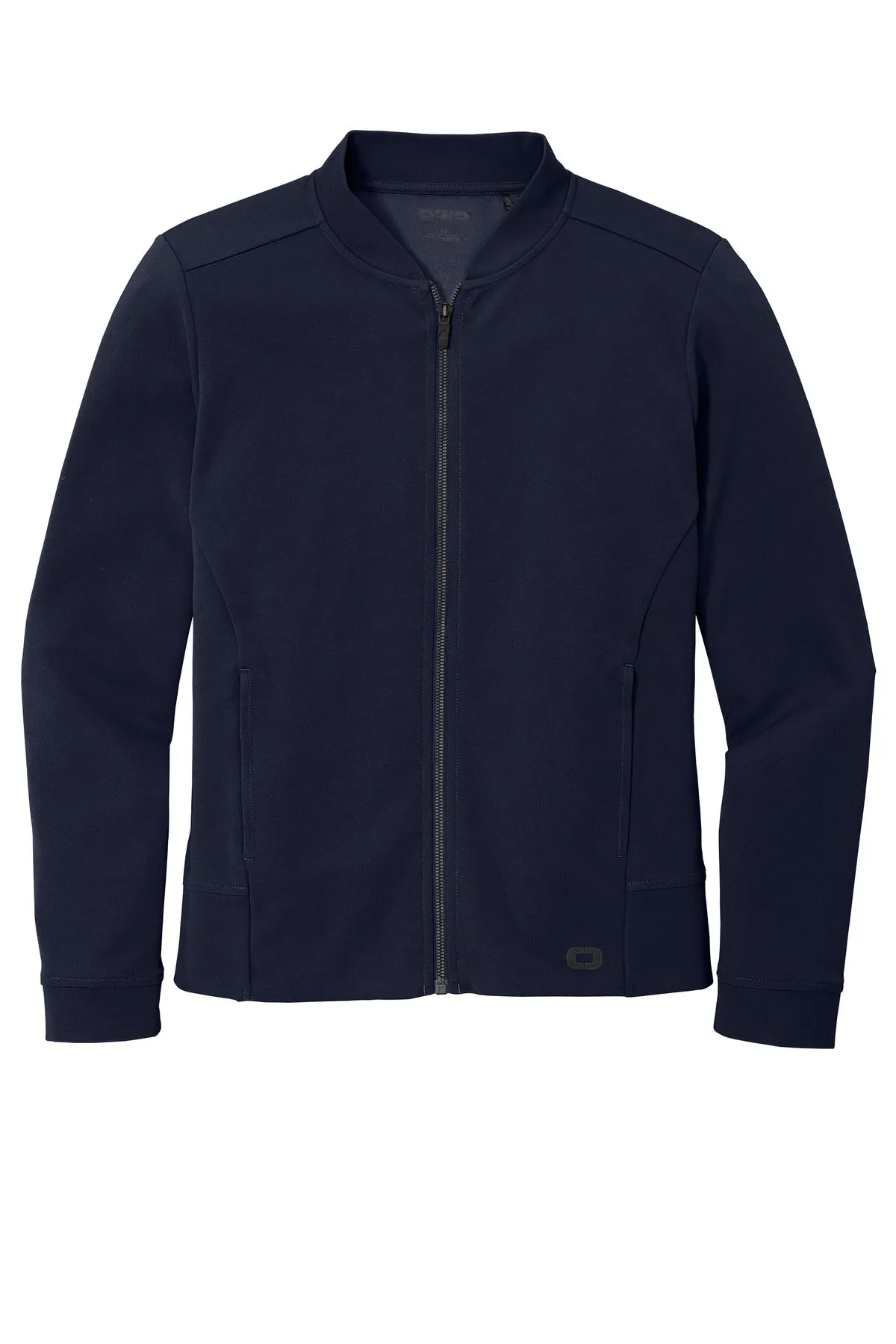 OGIO  Women's Hinge Full-Zip. LOG820 River Blue Navy