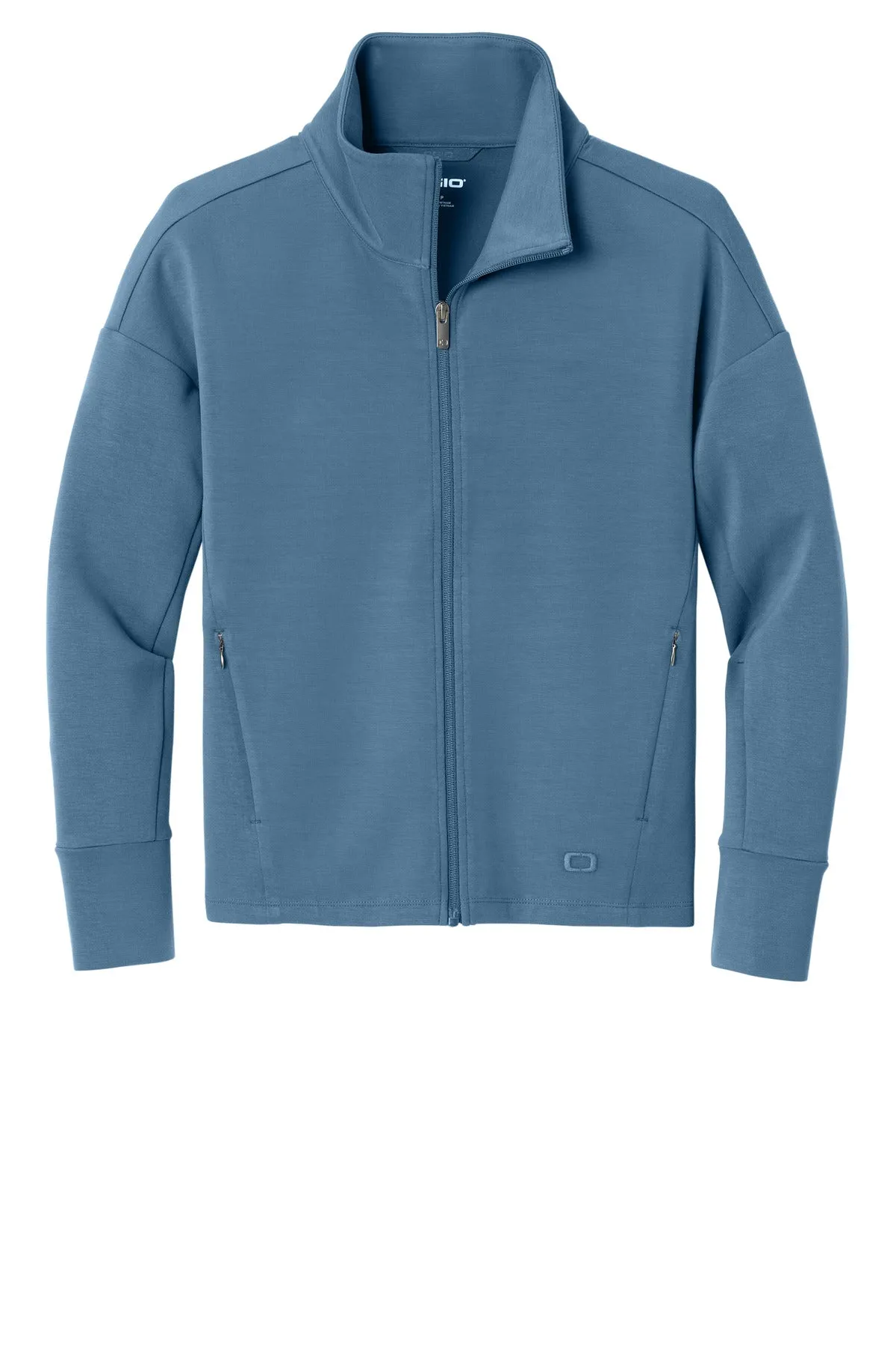 OGIO Women's Transcend Full-Zip LOG860 Blue Mist