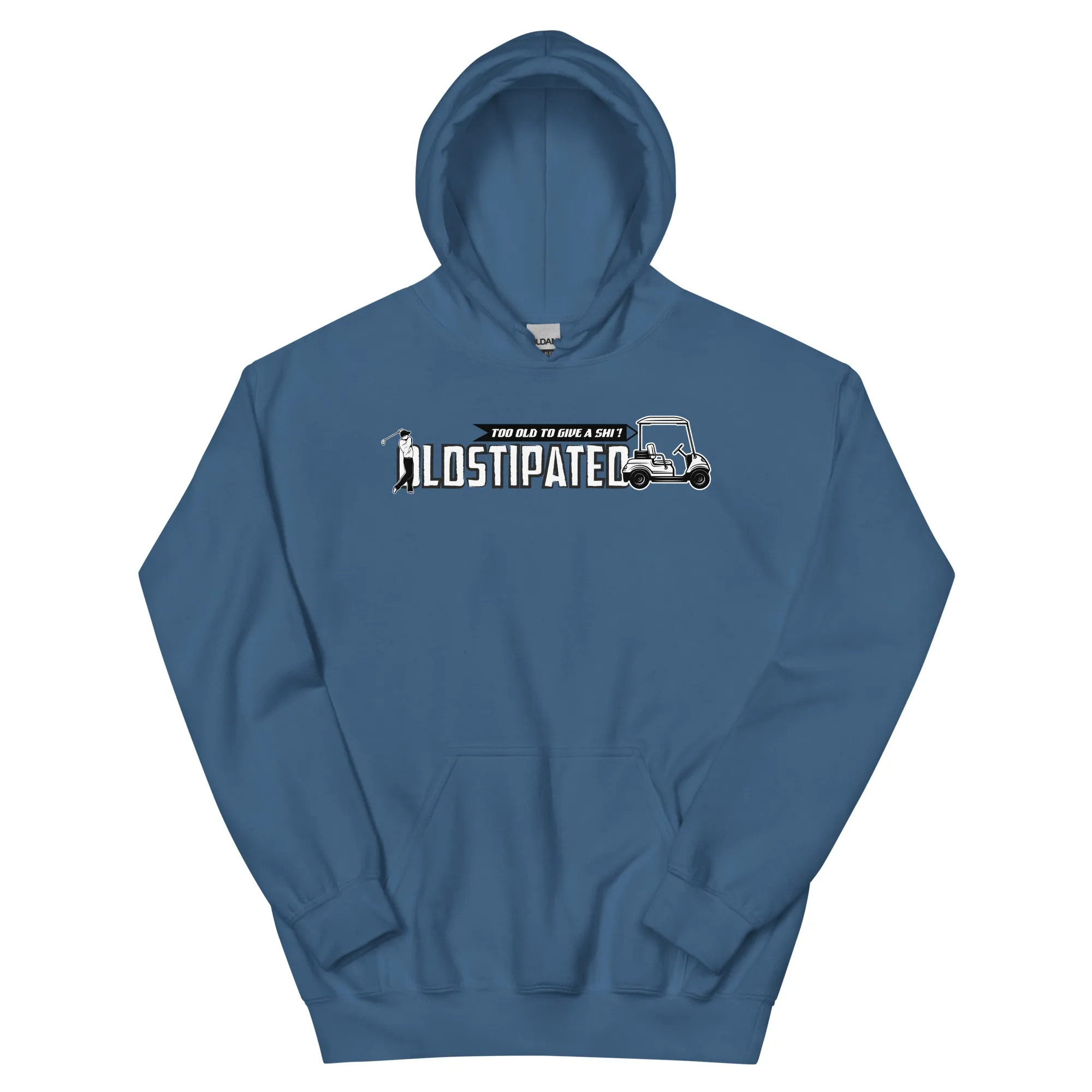 OLDSTIPATED Too Old To Give A Sh Unisex Hoodie