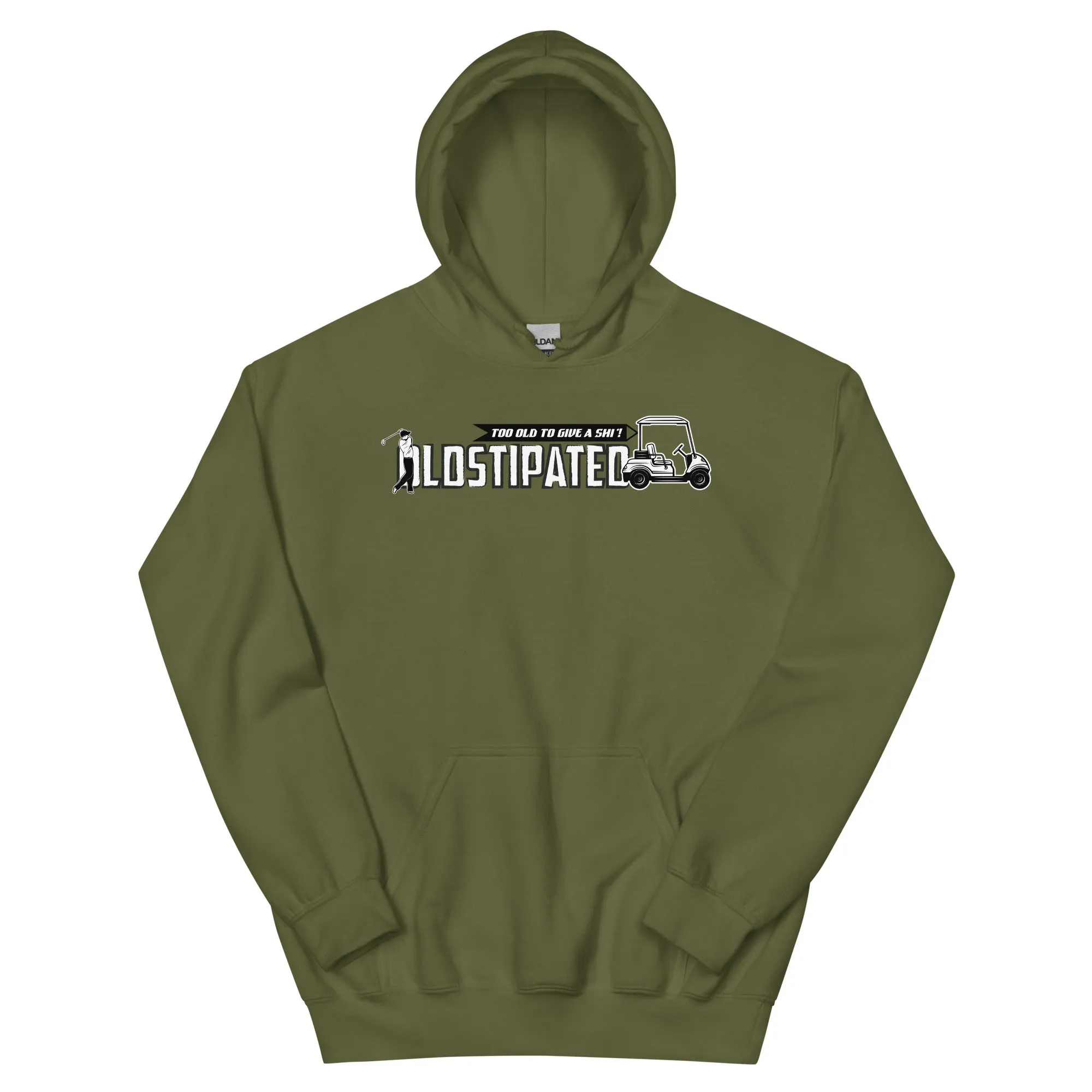 OLDSTIPATED Too Old To Give A Sh Unisex Hoodie