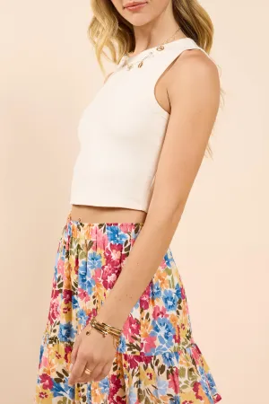 On My Mind Cropped Knit Tank