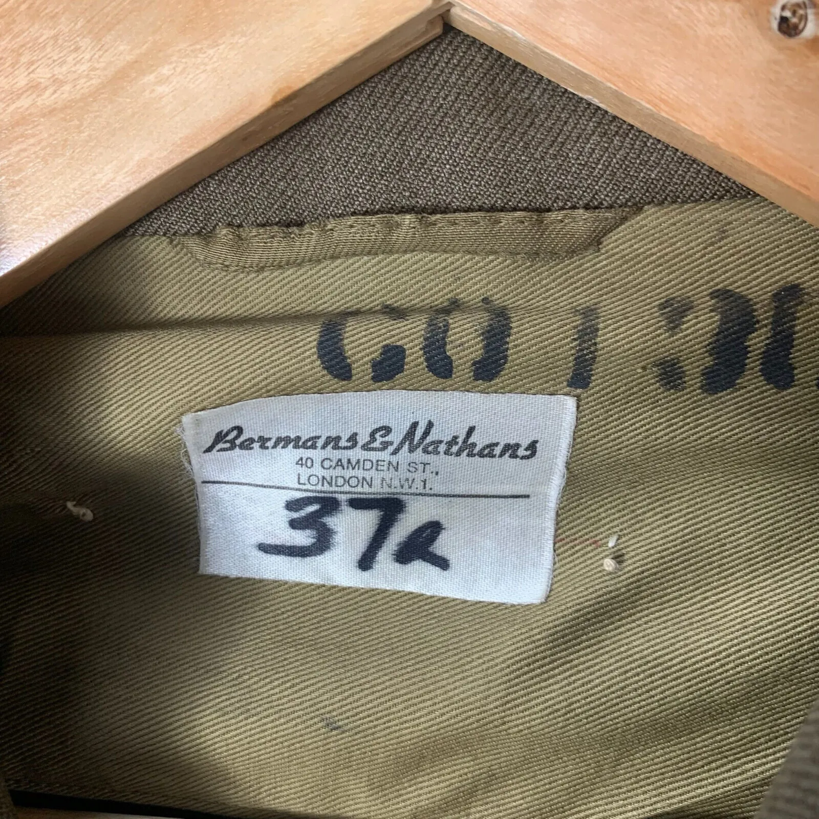 Original WW2 US Army Class A Dress Jacket 1942 - Private Ryan Prop - 38" Regular