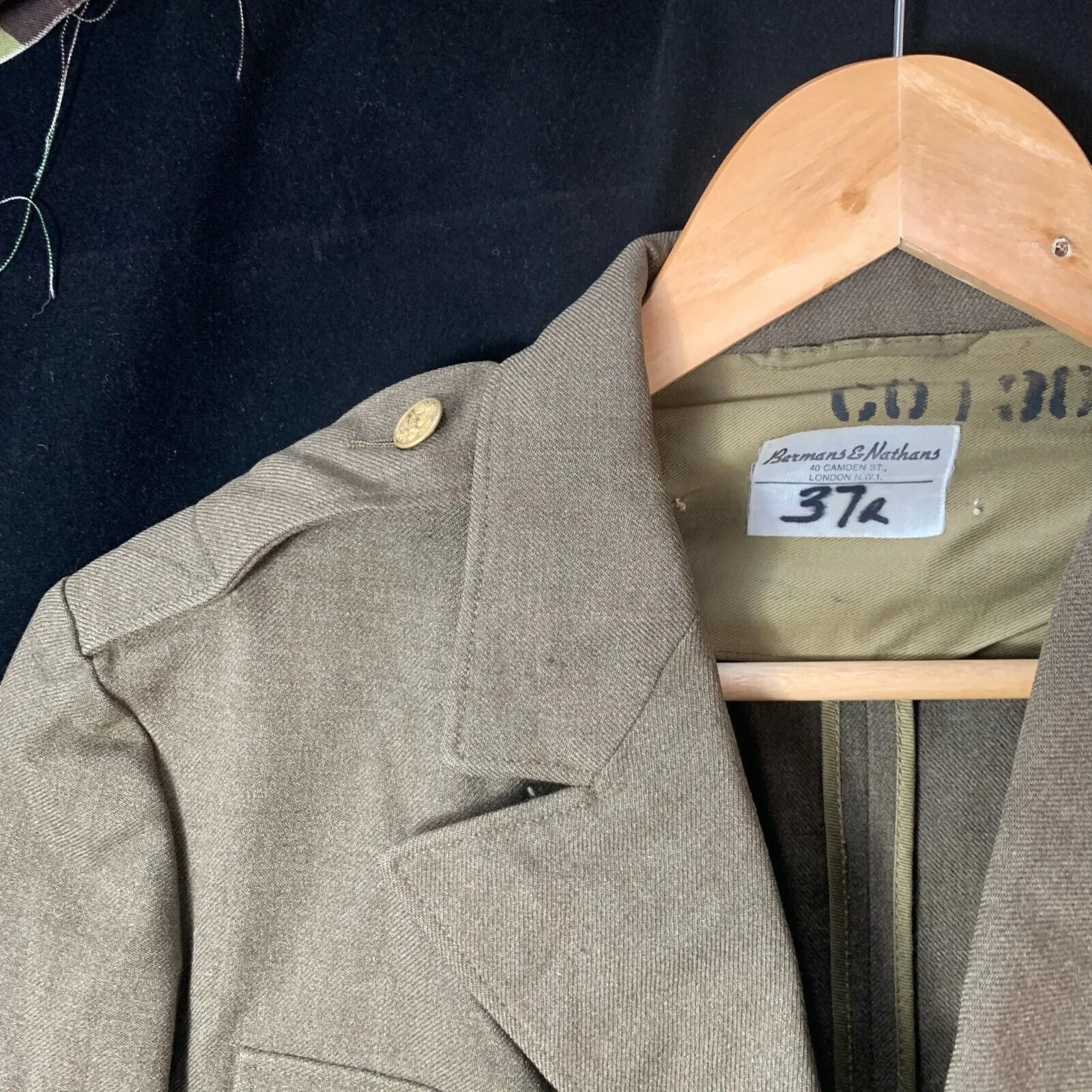 Original WW2 US Army Class A Dress Jacket 1942 - Private Ryan Prop - 38" Regular