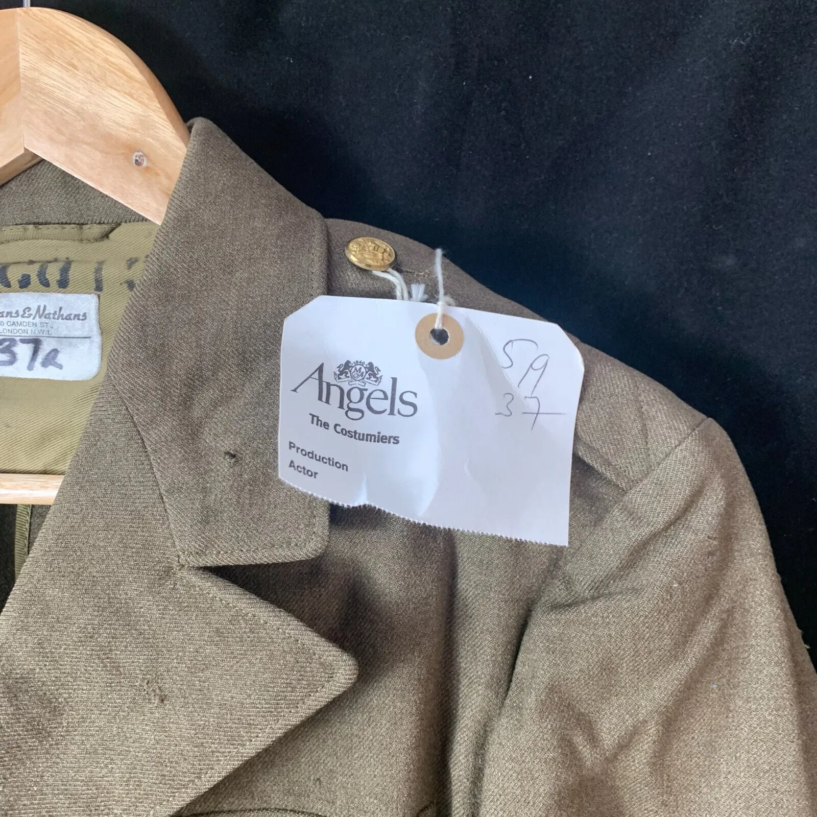 Original WW2 US Army Class A Dress Jacket 1942 - Private Ryan Prop - 38" Regular