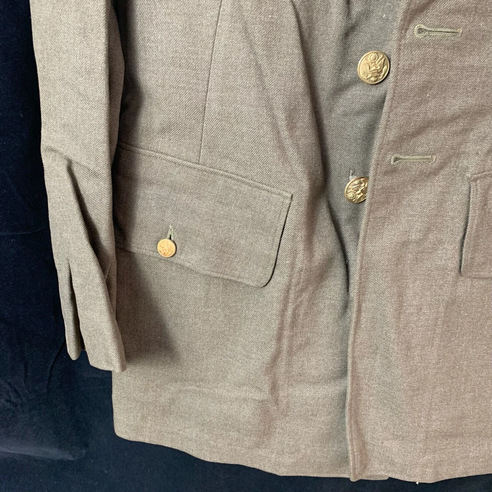 Original WW2 US Army Class A Dress Jacket 1942 - Private Ryan Prop - 38" Regular