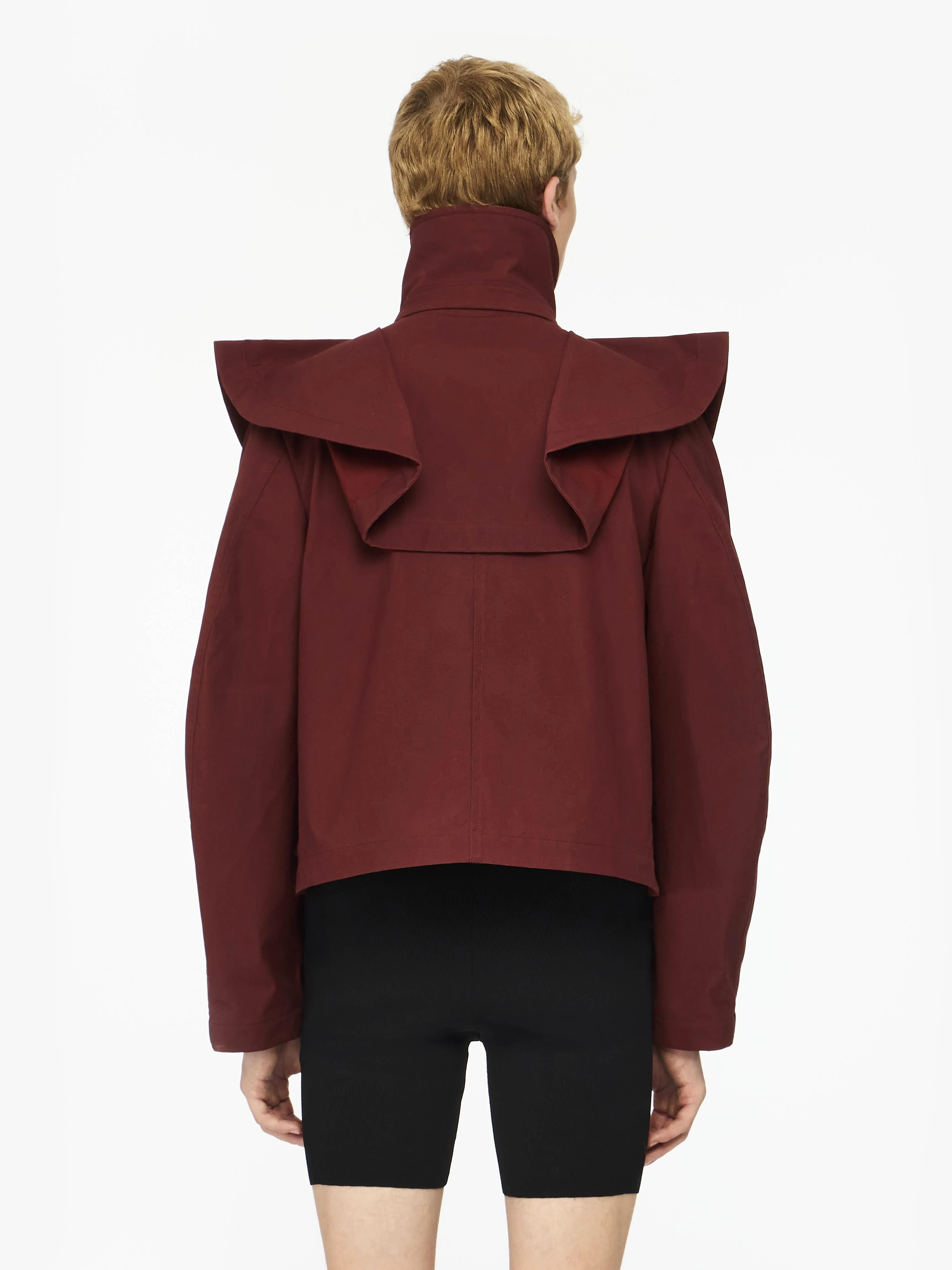 OVERSIZED COLLAR TRENCH JACKET