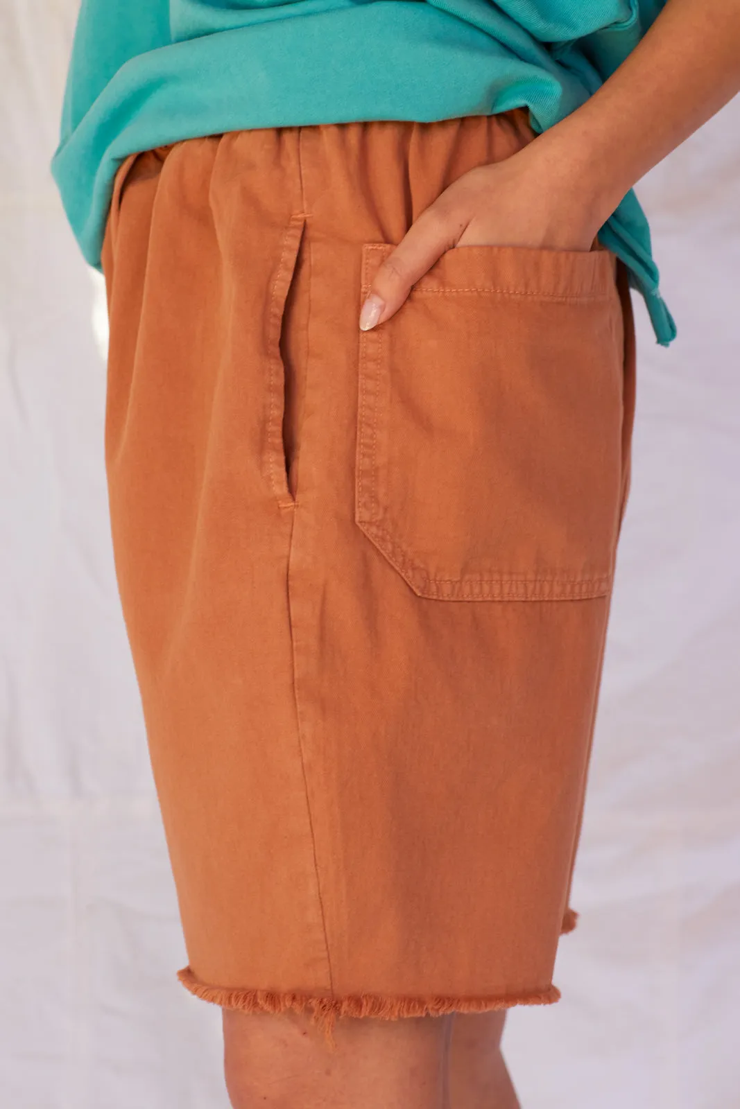 P57 Inakaya shorts Indian Tan