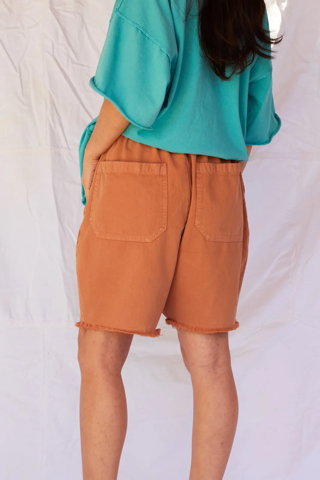 P57 Inakaya shorts Indian Tan