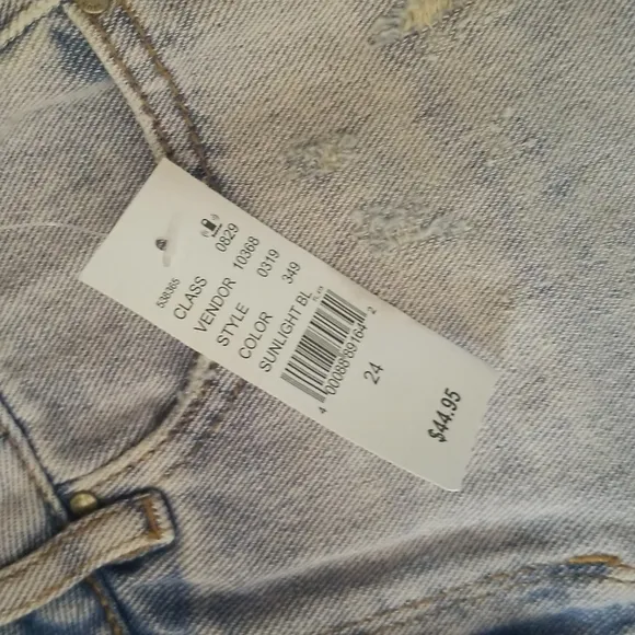 PacSun Sunlight High Rise Denim Festival Shorts