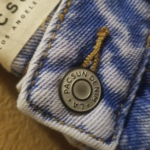 PacSun Sunlight High Rise Denim Festival Shorts