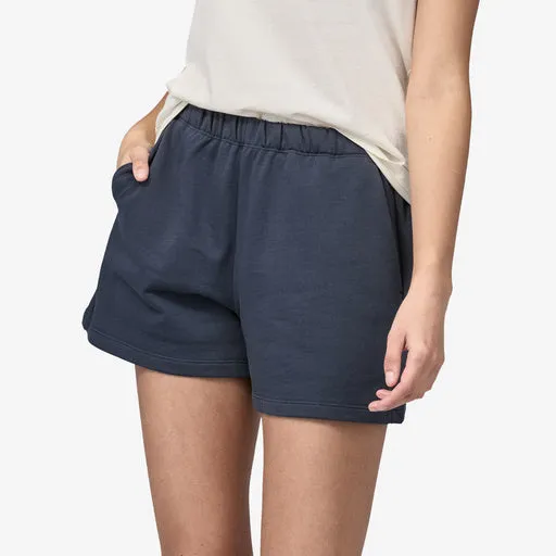 Patagonia Women's Regenerative Organic Certified® Cotton Essential Shorts - 4" - Foxglove Purple