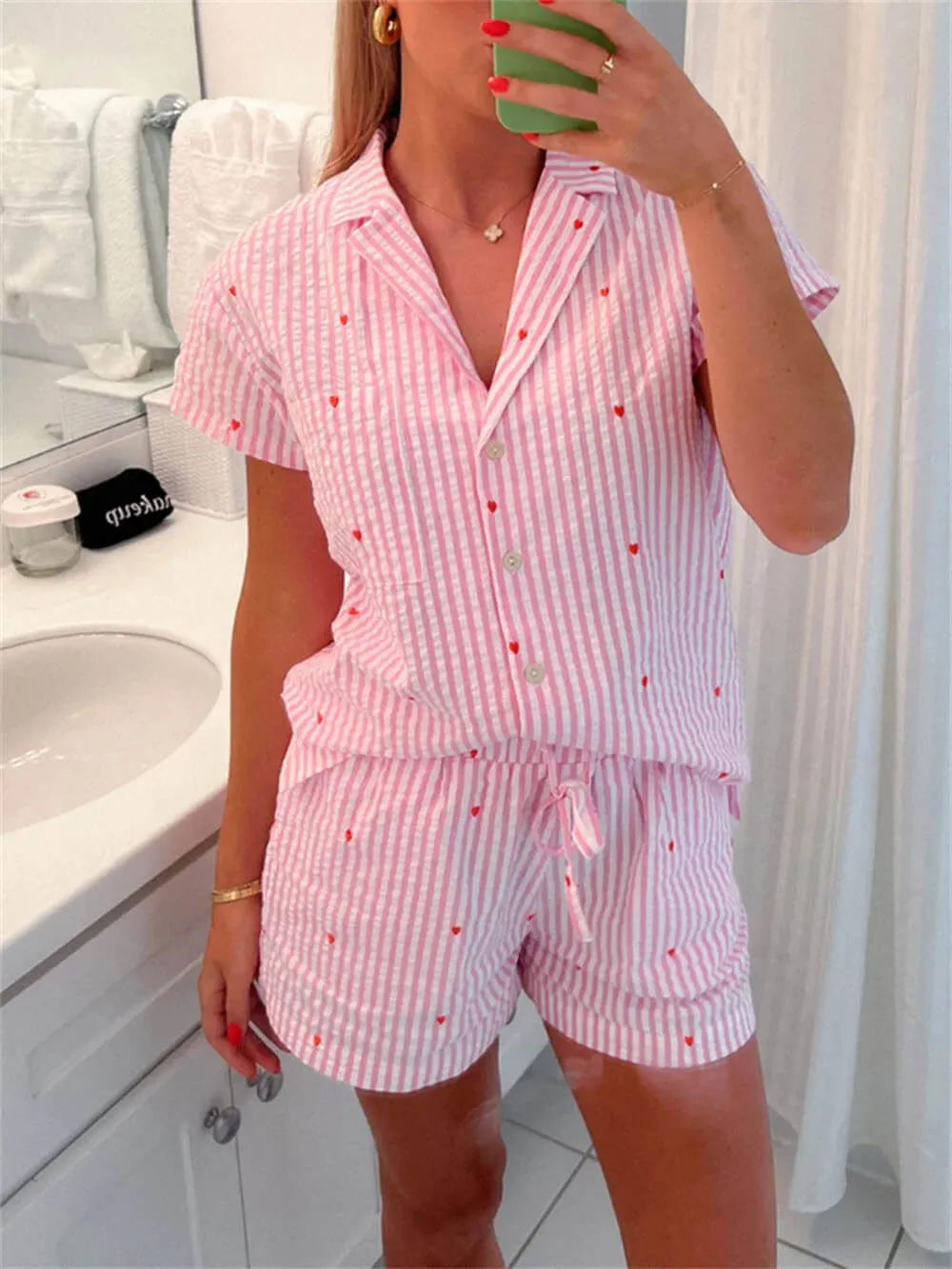 Penelope | Cozy Pajama Shorts Set