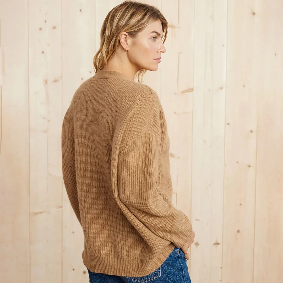 Pepita - women's cashmere cardigan