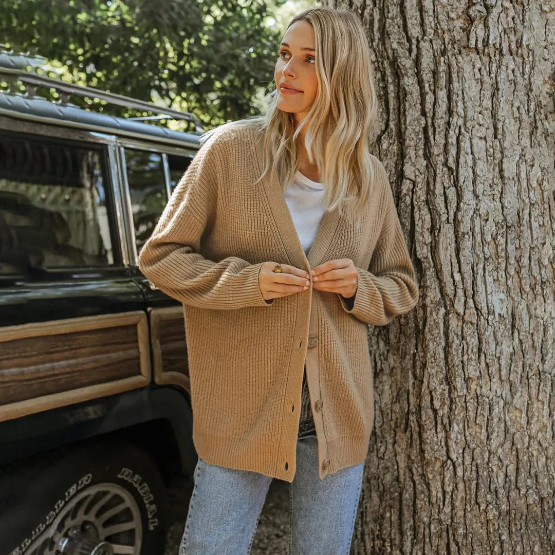Pepita - women's cashmere cardigan