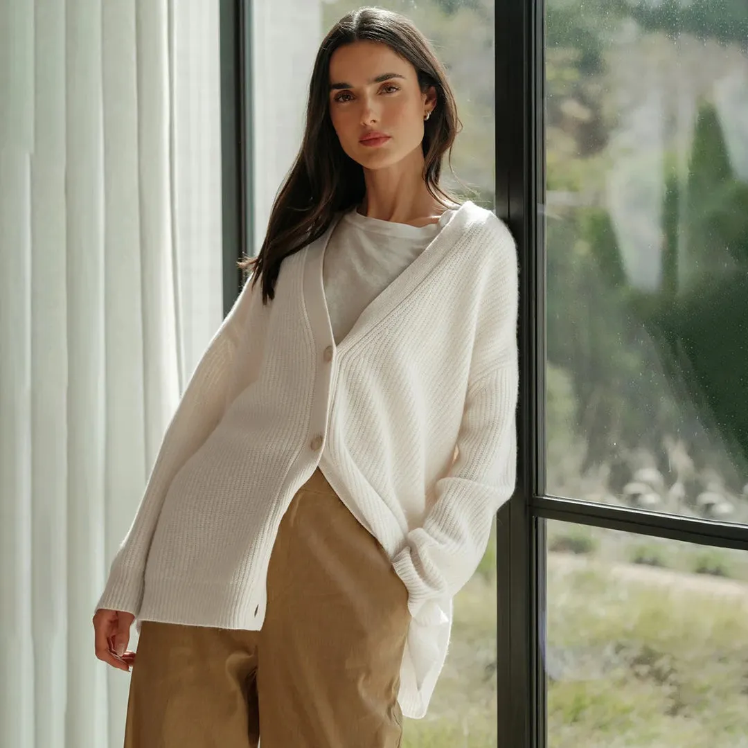 Pepita - women's cashmere cardigan