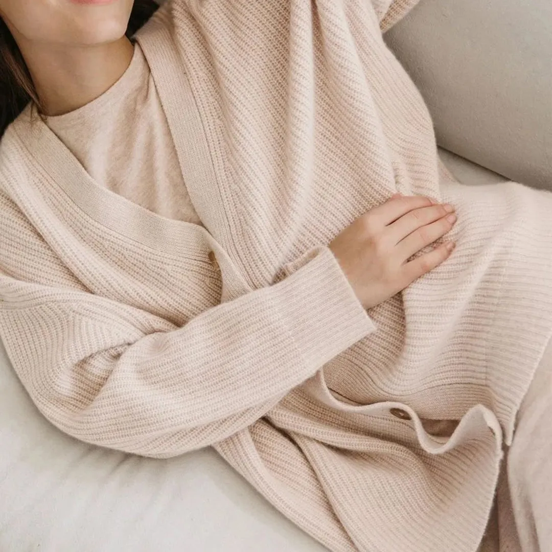 Pepita - women's cashmere cardigan